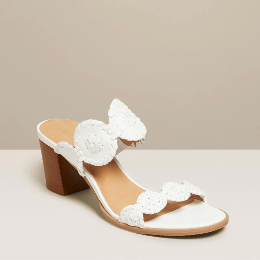 Jack Rogers Lauren Mid Heel Sandals